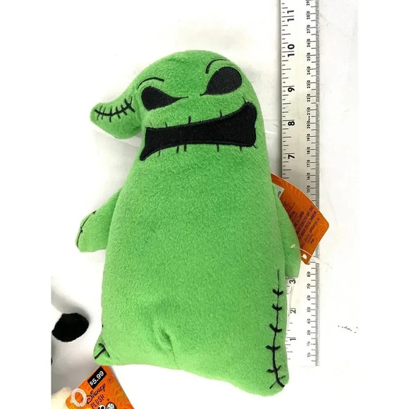 Lot of 5 Disney Nightmare Before Christmas Plush Dolls Lock Mayor Oogie Dr Zero - Picture 11 of 16